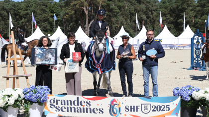 So’Pony 2025 – 6 ans D Hongres & Mâles : Jazall du Chapelan conclut en beauté