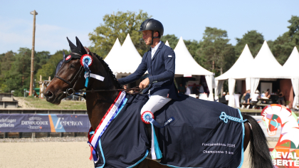 Grande Semaine de CSO 2025 - 5 ans Juments : Kenyane Canel, une finale épicée