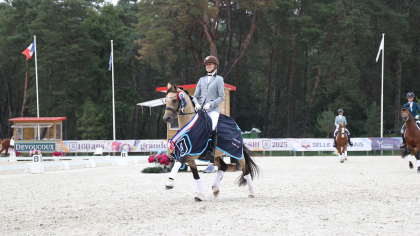 Finale Cycle Classique Dressage Poneys 4 ans : De Bellini, domination incontestable