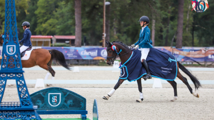 Finale Cycle Classique Poneys Dressage 5 ans : Kracker le Courtal passe la barre...