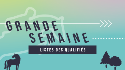 Lire l'acutalité Grande Semaine de CSO/Hunter : Listes des qualifiés 2026