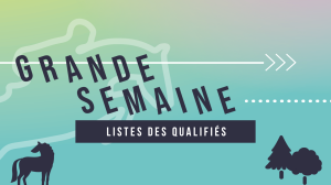 Grande Semaine de CSO/Hunter : Listes des...