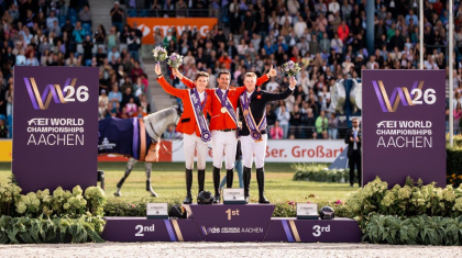 Lire l'actualité Aachen 2026 &ndash; Saut d&rsquo;obstacles : Dynamix de Belheme porte Steve Guerdat sur...